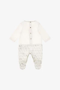 RC Monogram Babygrow set