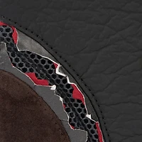 Red And Black Bag With Snakes