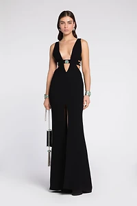 Cut-Out Maxi Dress