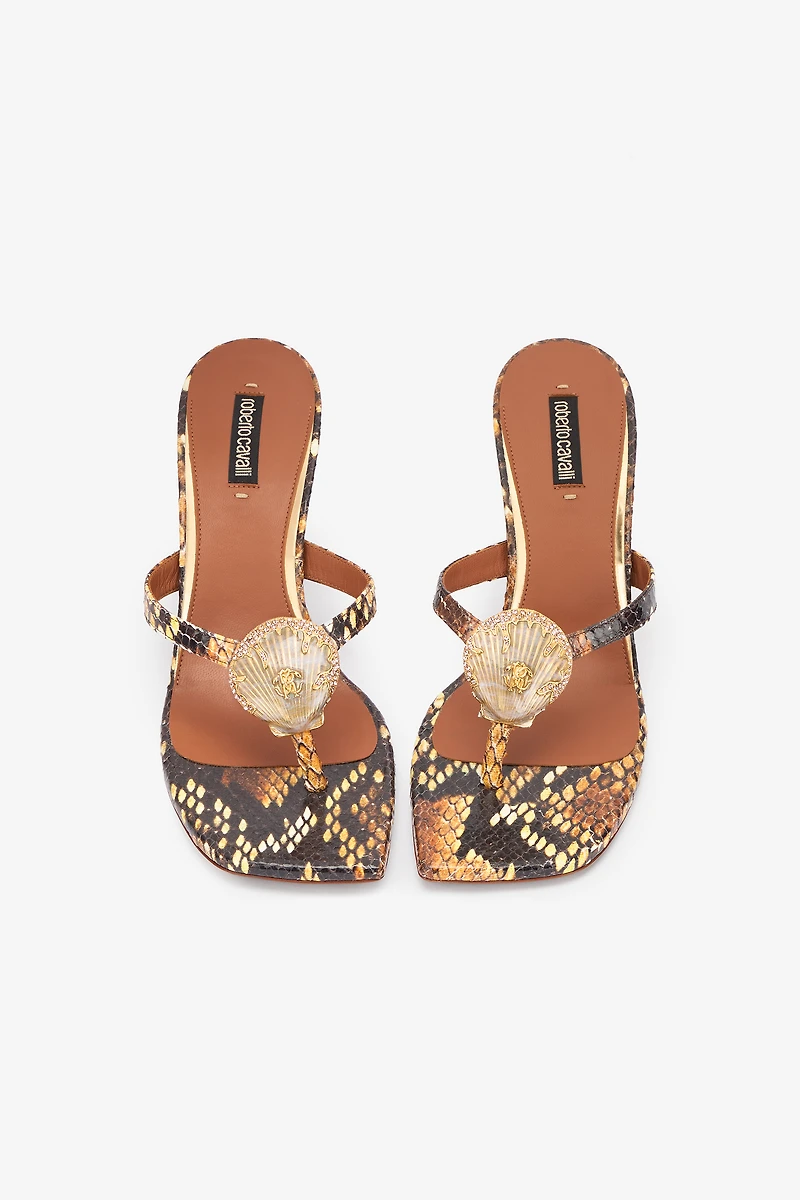 Sandals With Python And Shell Print