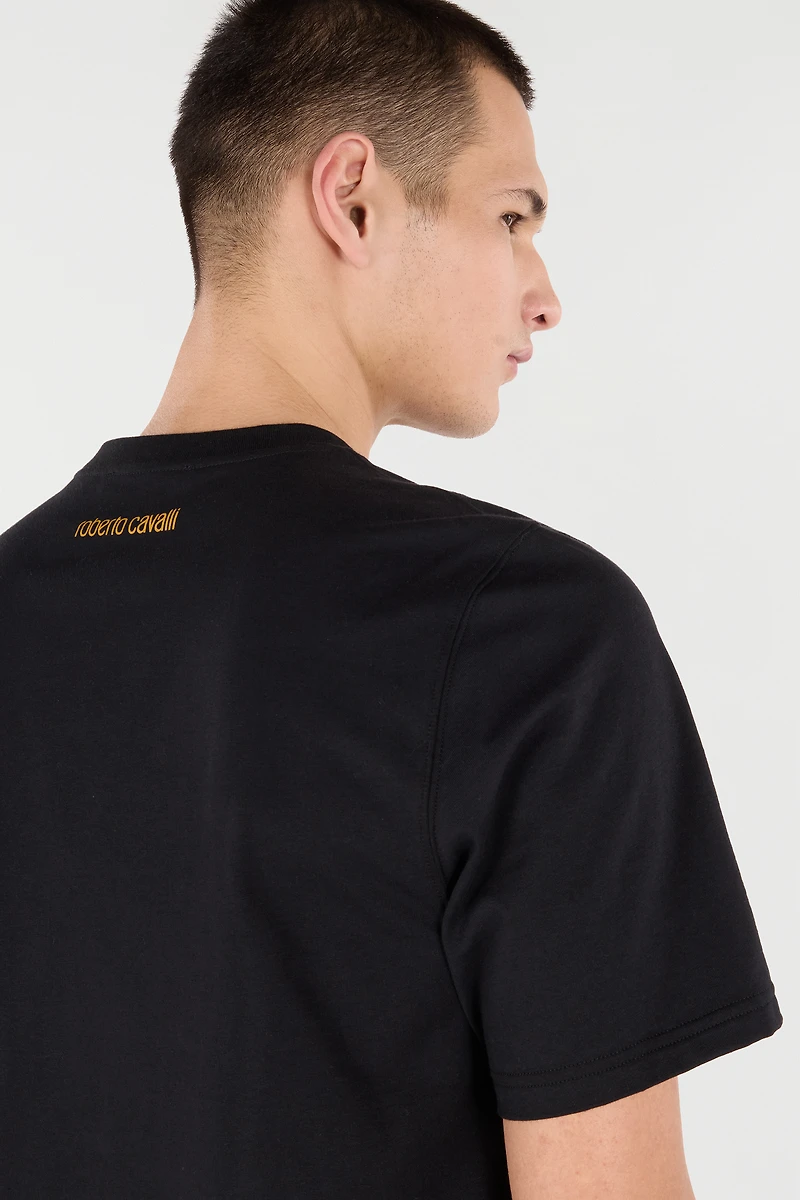 Cotton T-Shirt With Tiger