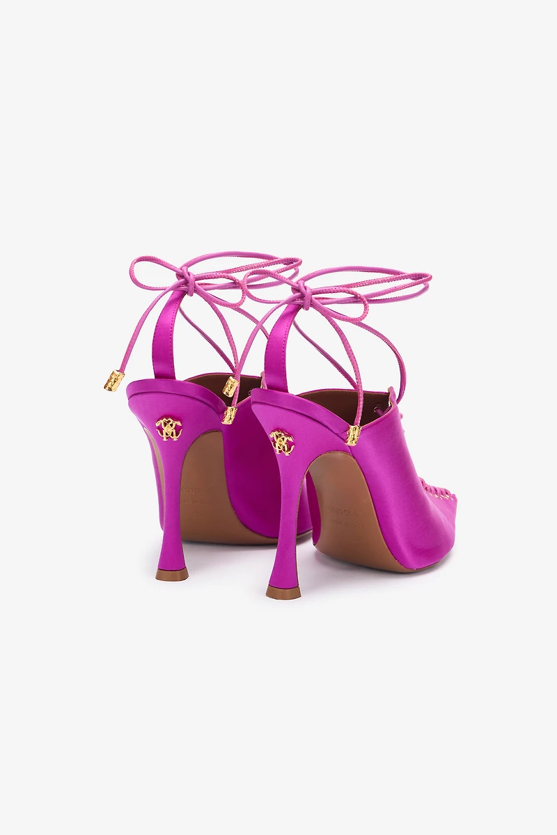 Lace-Up Mules