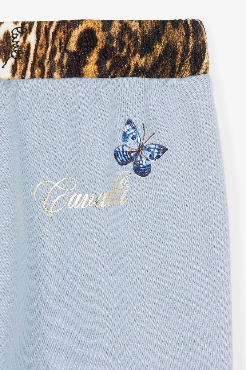 Ocelot-Print Sweatpants