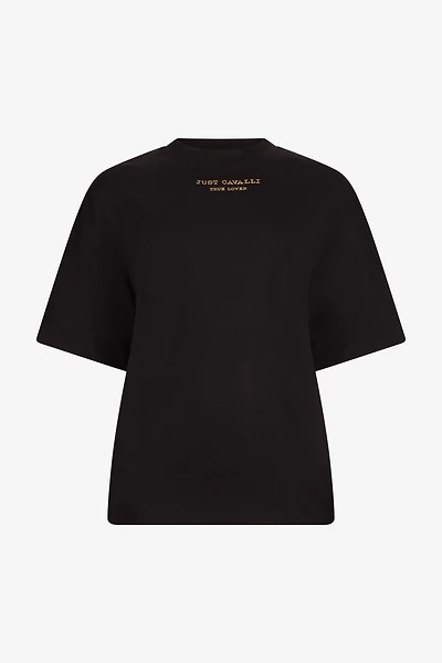 Black High Neck T-shirt