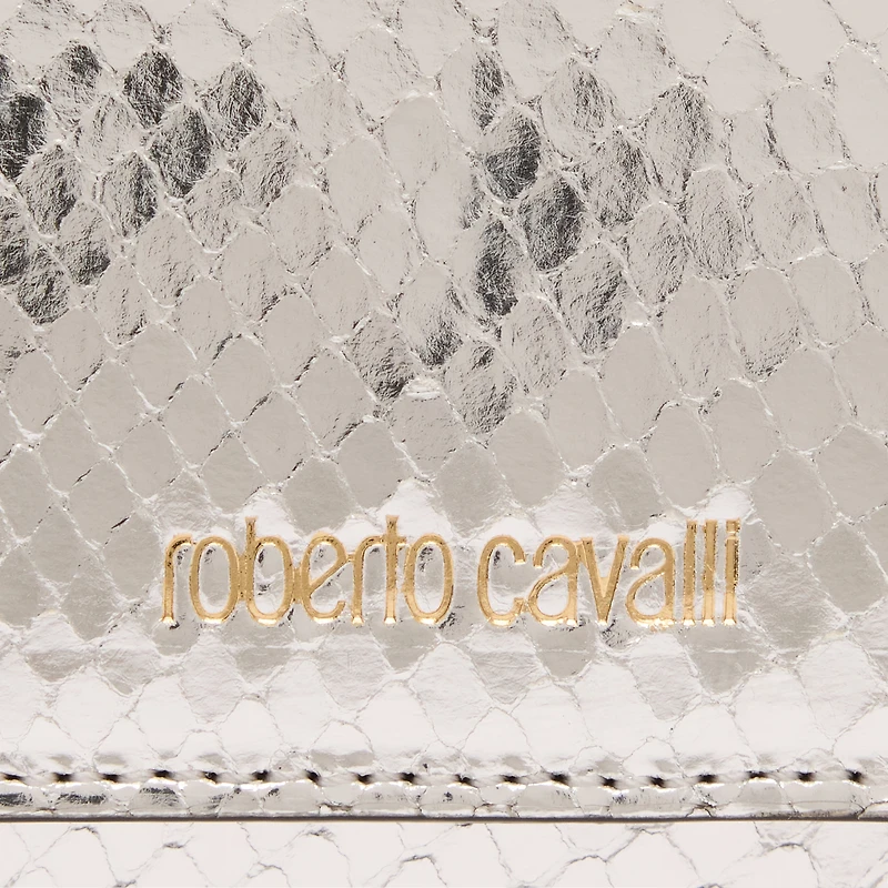 Laminated Cardholder with Snake Print