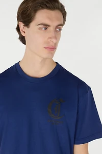 T-Shirt With JC Monogram