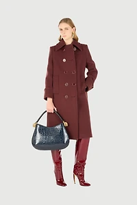 Roar Bag With Crocodile Print