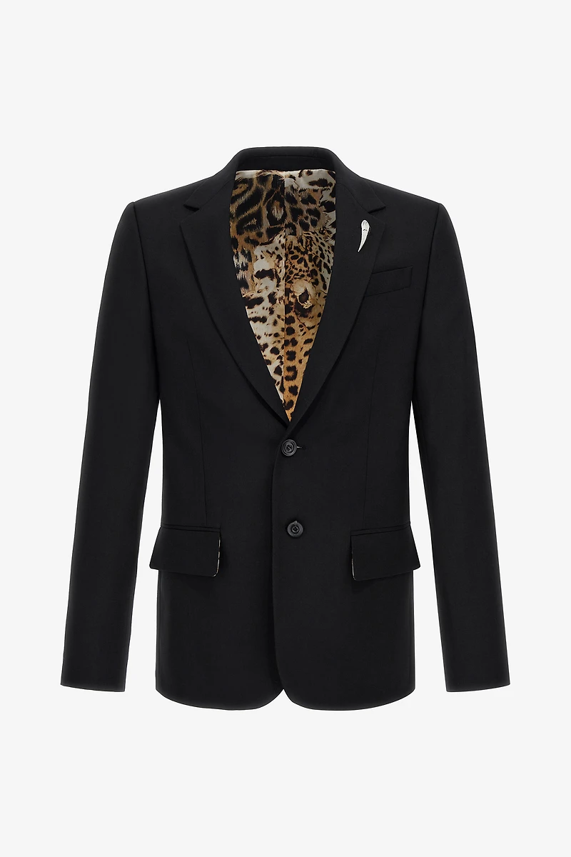 Two button blazer with Fang