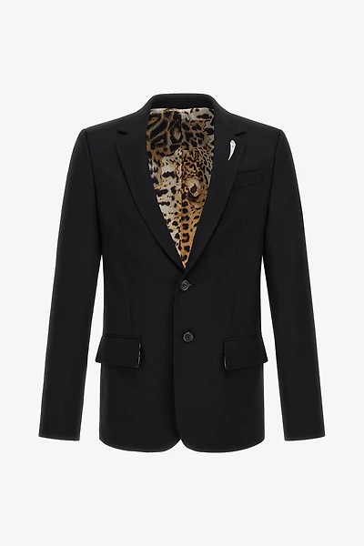 Two button blazer with Fang