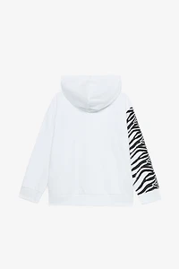 Zebra-Print Sweatshirt With Logo