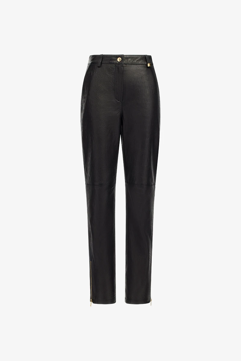 Just Cavalli leather pants
