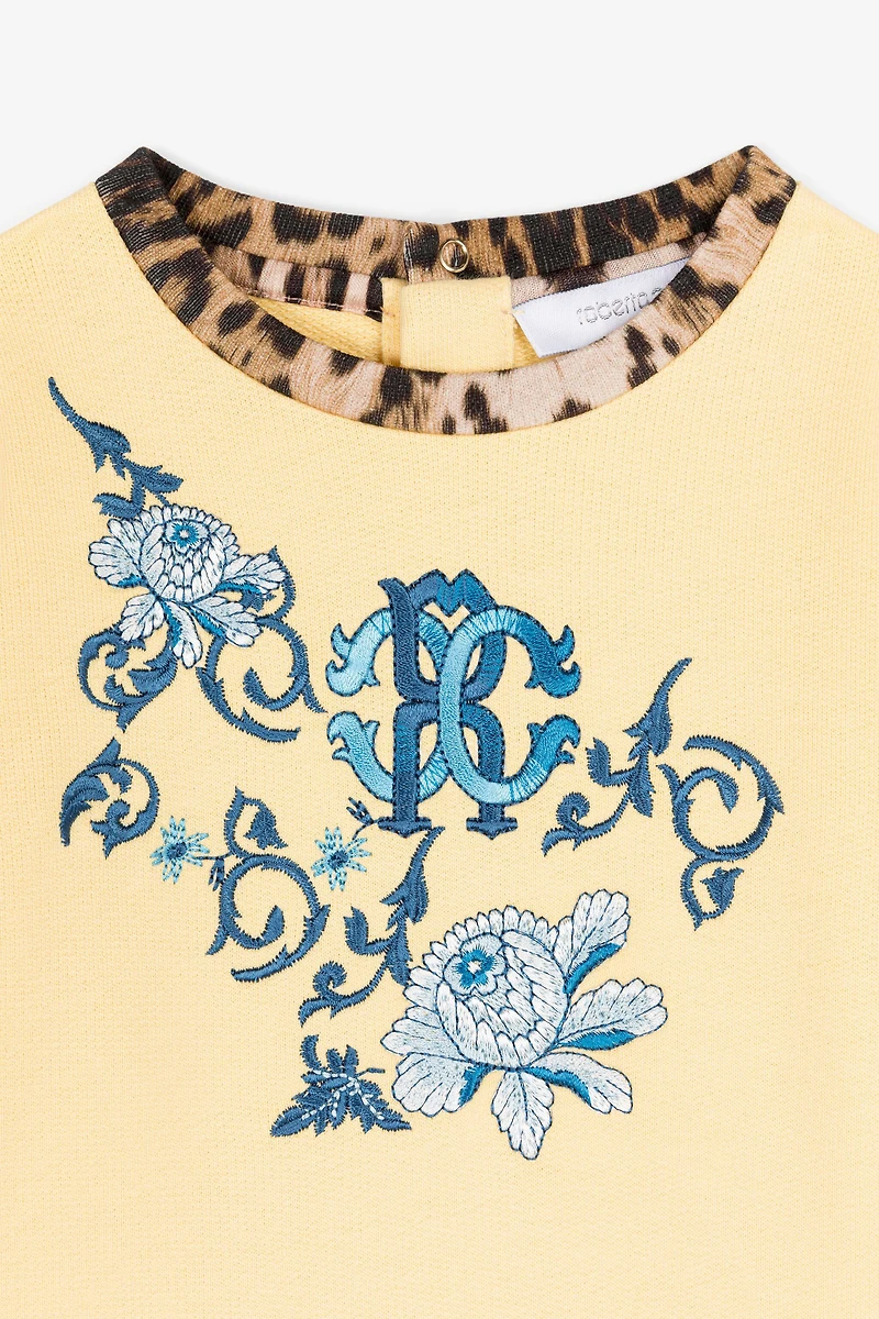 RC Monogram Cotton Sweatshirt