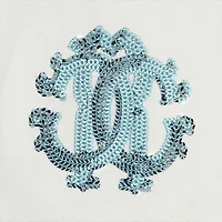 T-Shirt With Sequin RC Monogram