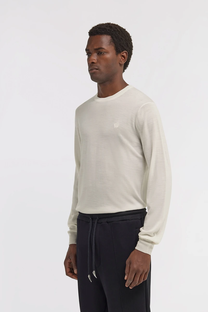 Crew Neck Logo Sweater