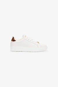 Sneakers With Jaguar Skin Back