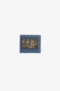 Animal-print logo bi-fold wallet