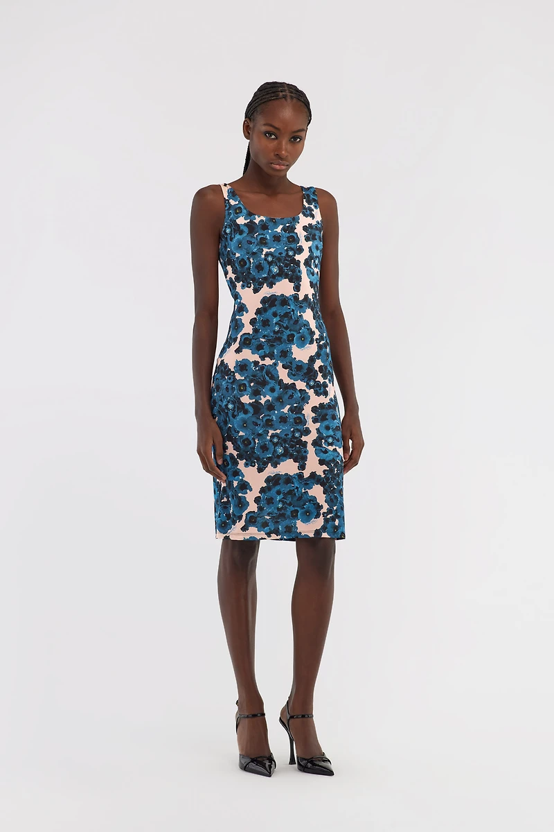 Dress with RC print
