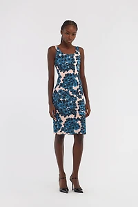 Dress with RC print