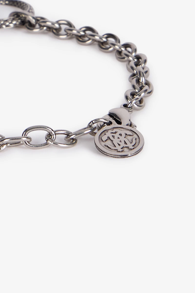Bracelet With Snake Charm