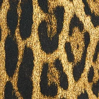 Jeans With Jaguar Skin Print