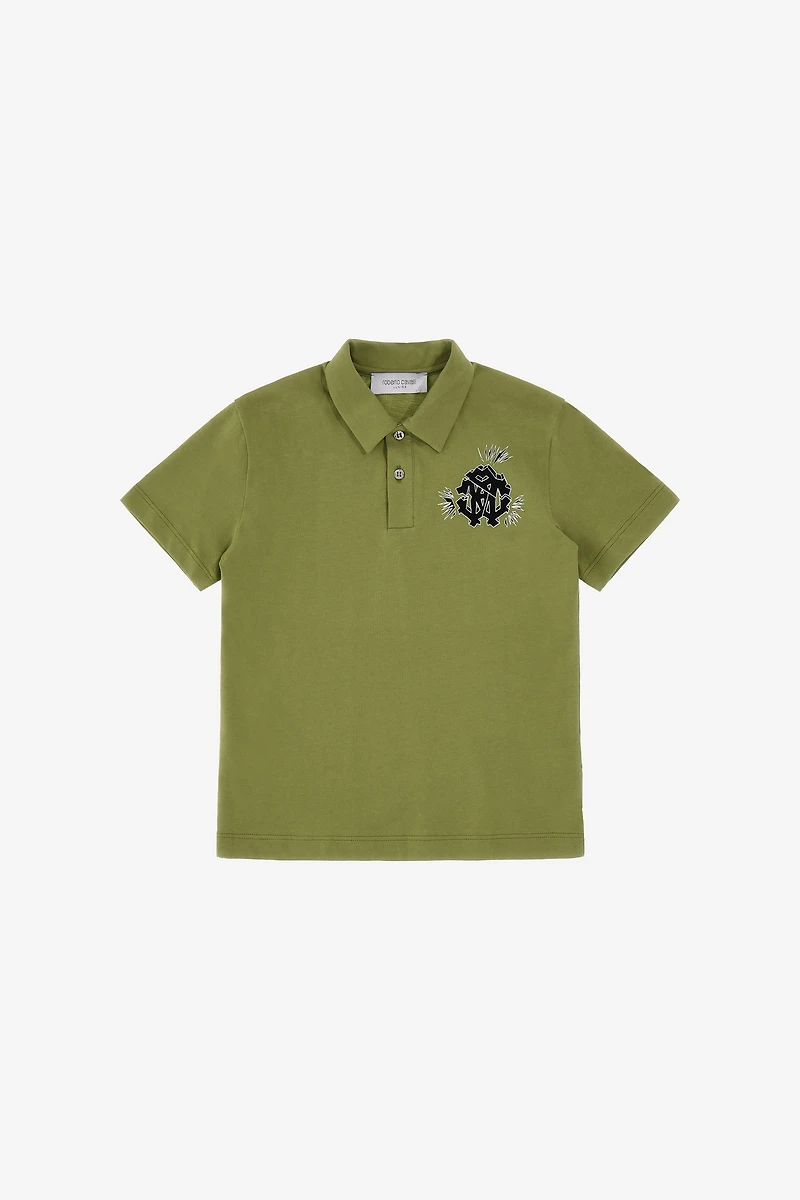 Logo polo t-shirt