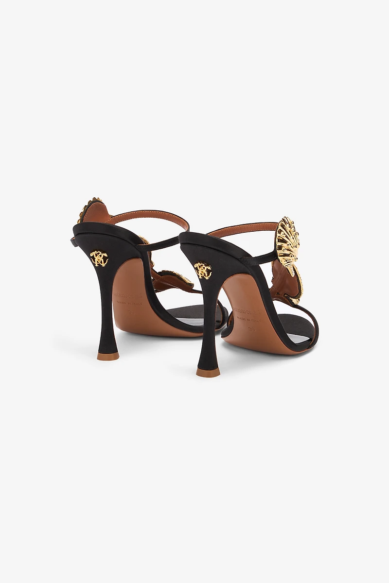 Sandals With Golden Shells