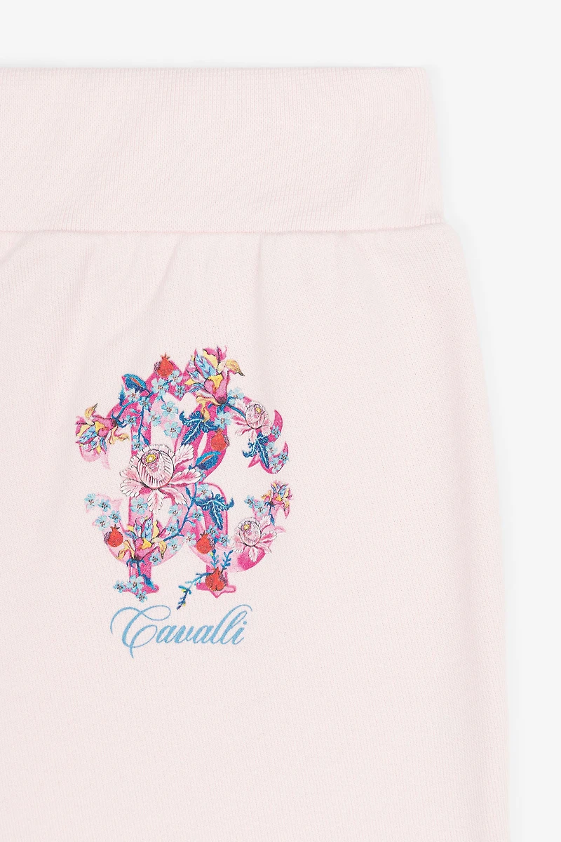Floral-Print Cotton Sweatpants