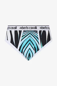 Briefs With Ray Of Sea Print
