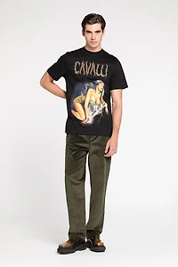Graphic-Print Cotton T-Shirt