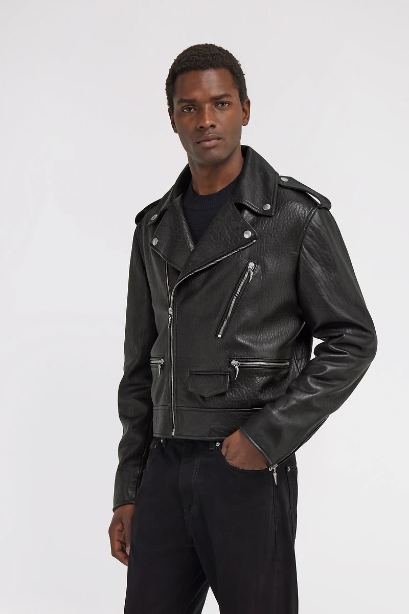Leather Biker Jacket