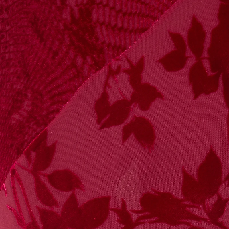 Long Skirt With Rose And Python Pattern