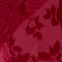 Long Skirt With Rose And Python Pattern