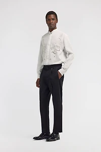Shirt with Embroidered Details