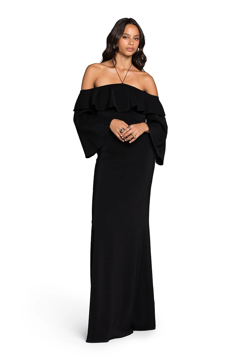 Ruffled Maxi Dress