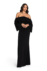 Ruffled Maxi Dress