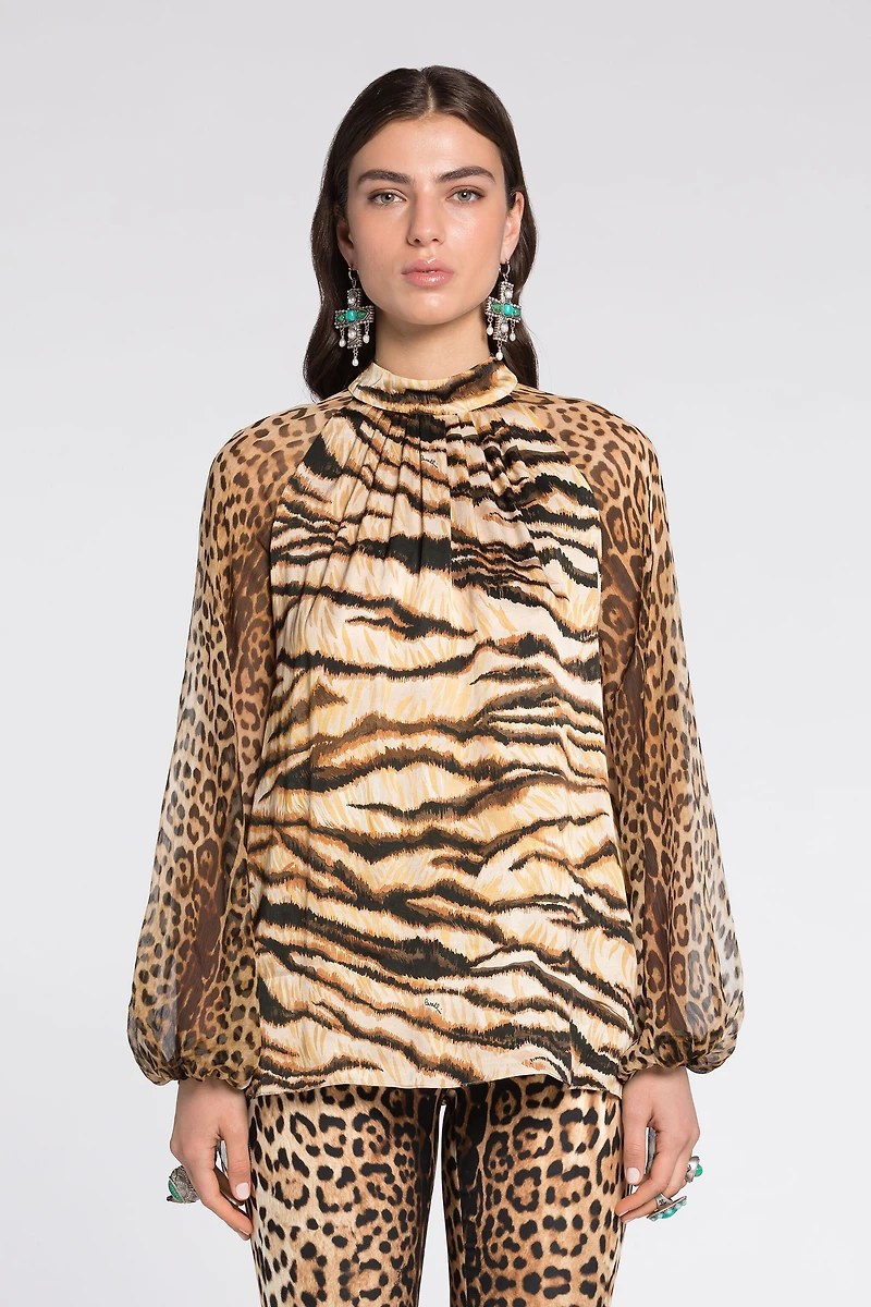 Animal-Print Shirt