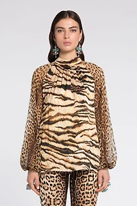 Animal-Print Shirt
