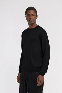 Crew Neck Logo Sweater