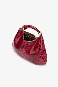 Python-Print Hobo Bag