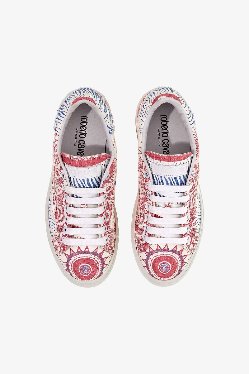 Bandana Print Sneakers