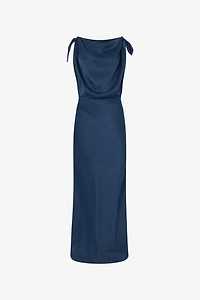 Long Dress With Snake Print