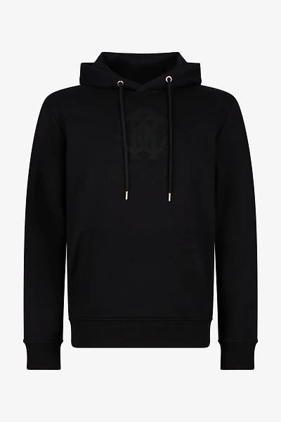 Black Monogram RC Hoodie