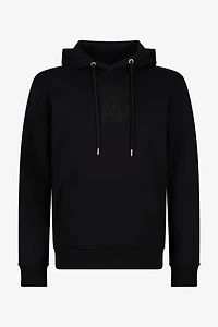 Black Monogram RC Hoodie