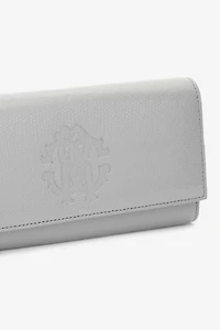 Wallet with flap and Monogram RC