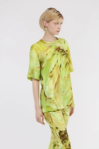 Plumage print t-shirt