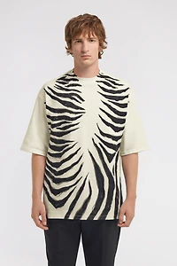 Zebra print T-shirt