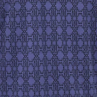 Purple Geometric Print Polo Shirt