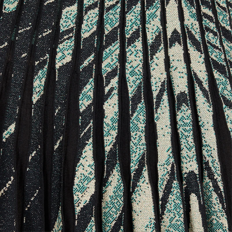 Ray Of Sea Print Skirt Mini