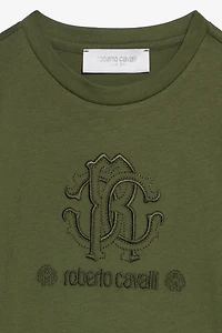 T-Shirt With RC Monogram And Logo