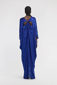 Dévoré Zebra Print Kaftan